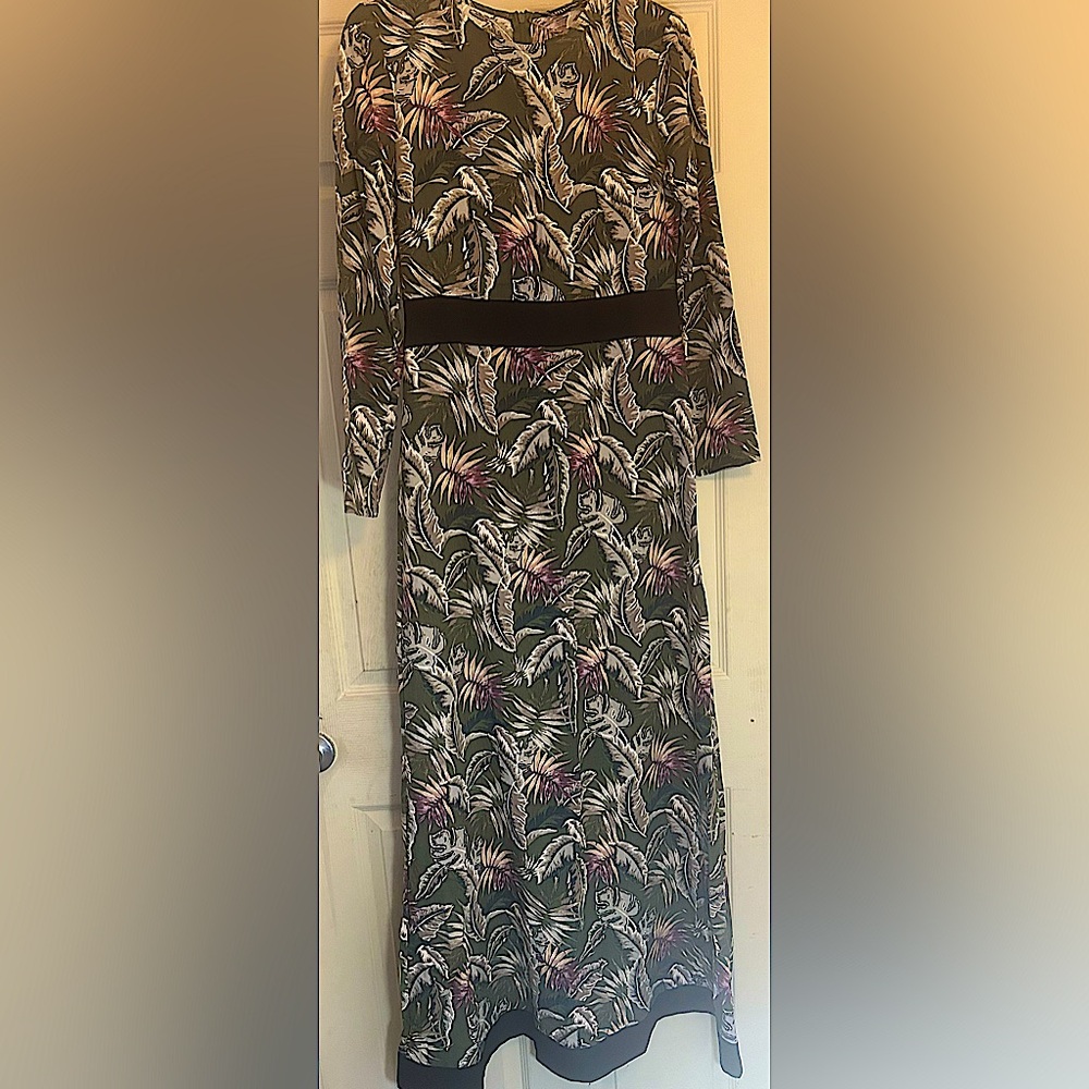 Appleline long sleeve maxi dress